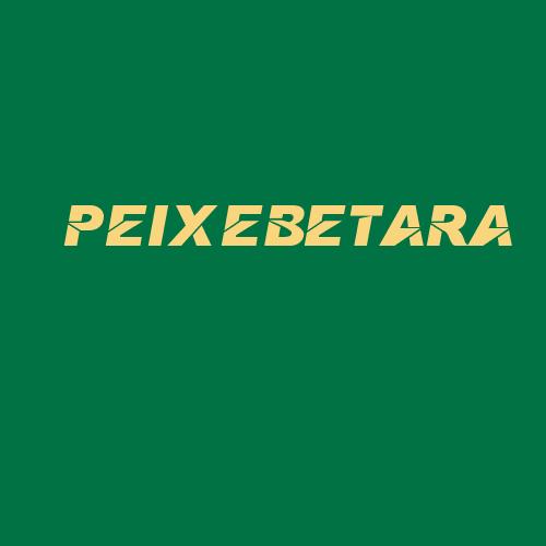 Logo da PEIXEBETARA